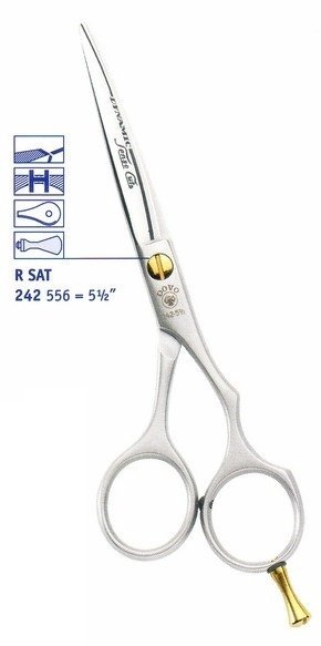 Kadeřnické nůžky DOVO - 242 556 DYNAMIC - Senso Cut