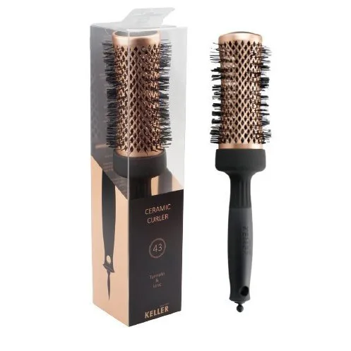 Kartáč na vlasy Ceramic Curler Turmalin & Ionic 43 mm