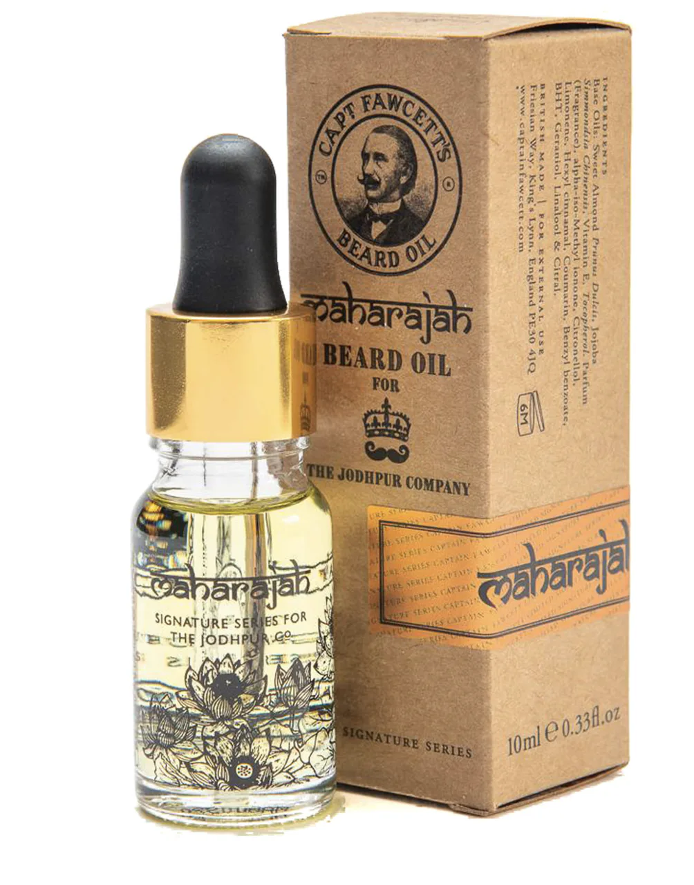 Olej na vousy Cpt. Fawcett Maharajah (10 ml).
