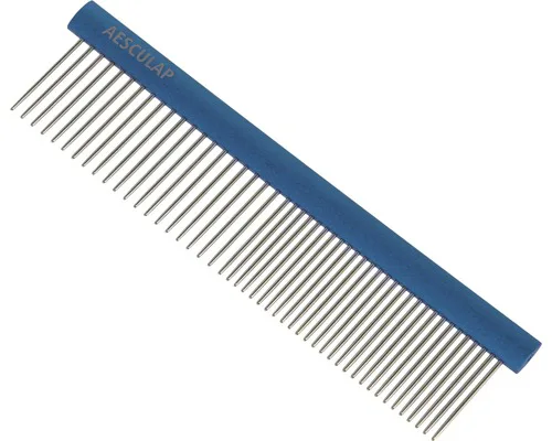 AESCULAP hřeben na srst Aluminium - malý