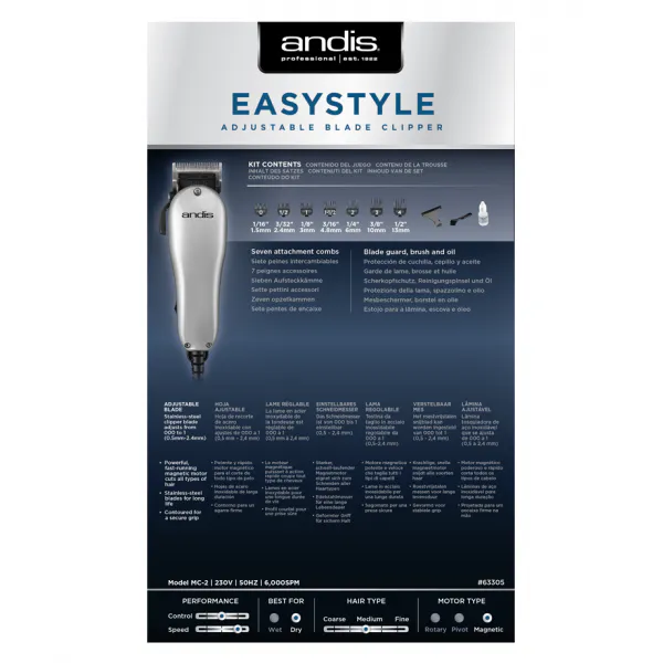 Andis EasyStyle Adjustable - Obrázek 5