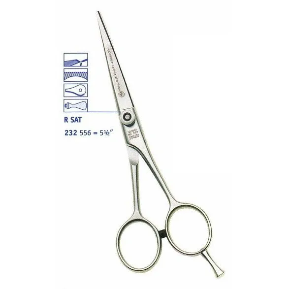 Kadeřnické nůžky DOVO 232 556 Satina Stainless - 5,5" - Obrázek 1