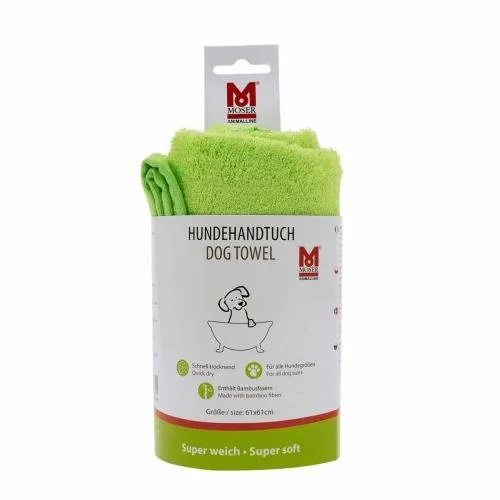 Bambusovo-bavlněný ručník na psy Moser - Obrázek 1