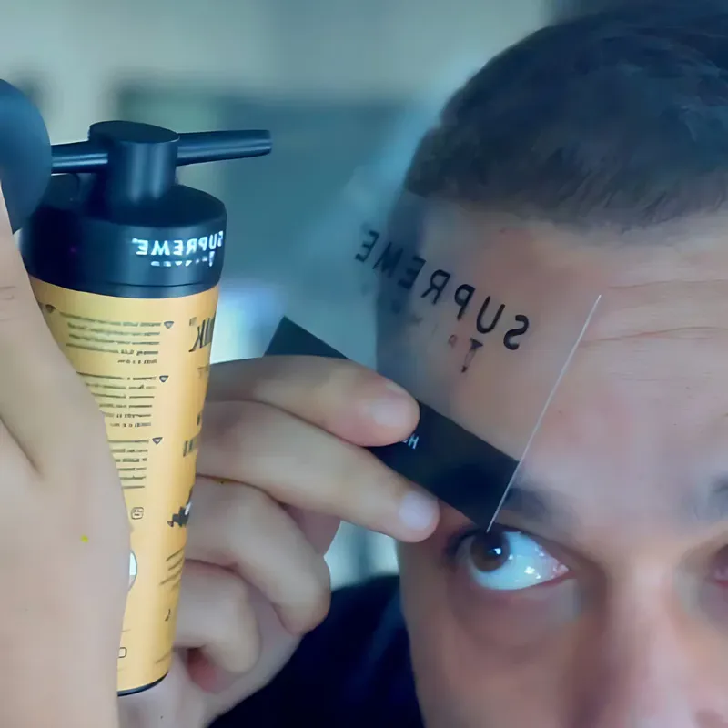 Vlasová vlákna s aplikátorem STpro Hair Thik na zahušťování vlasů - Obrázek 6