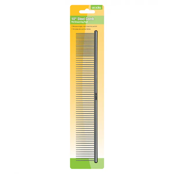 Kovový hřeben Andis  na srst - jednostranný - 25 cm - Obrázek 3