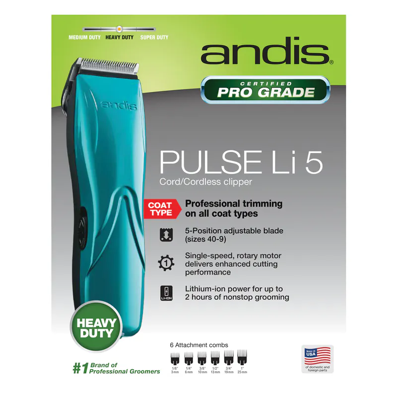 Andis Pulse Li 5 - Obrázek 4