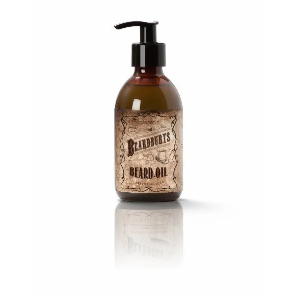 Olej na vousy Beardburys - barber balení - Obrázek 1
