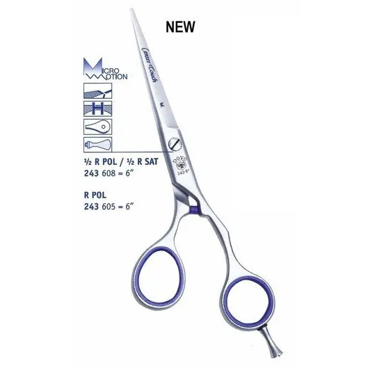 Kadeřnické nůžky DOVO 243 608 Centre Touch - 6" - Obrázek 1