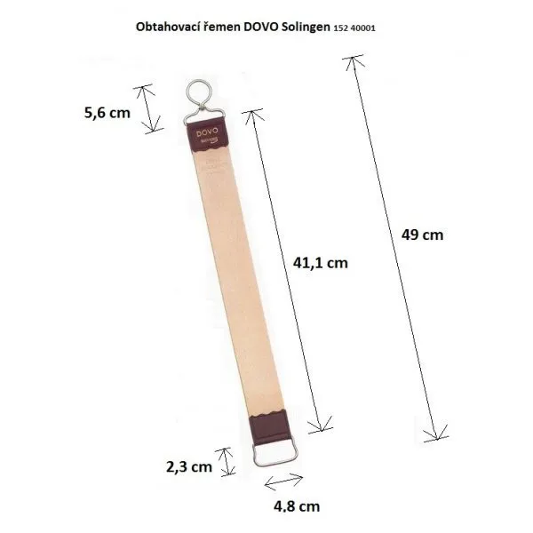 Obtahovací řemen DOVO Solingen 152 R - závěsný - Obrázek 4