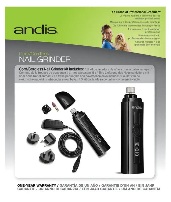 Andis Cordless Nail Grinder - Obrázek 5