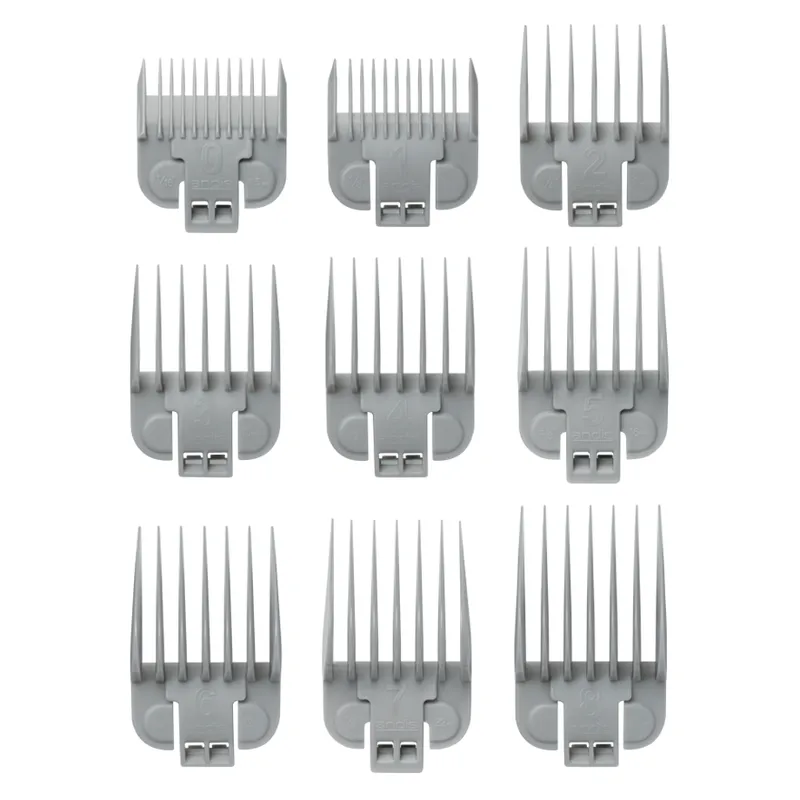 Přídavné hřebeny ANDIS 66350 - Set 9 ks - Obrázek 1
