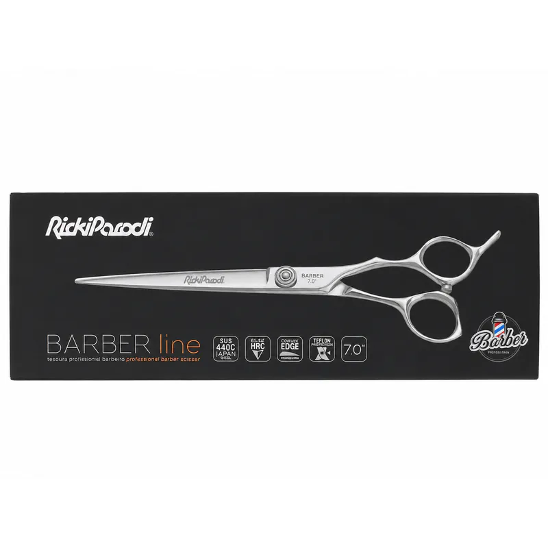 Kadeřnické nůžky RICKI PARODI Barber Line 7" - Obrázek 2