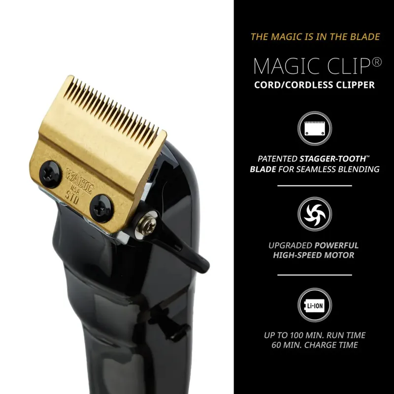 WAHL Cordless Magic Clip Black - Obrázek 6