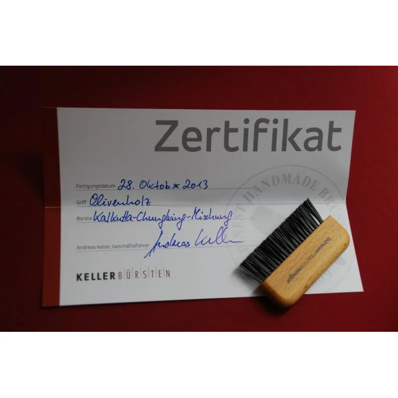 Kartáč KELLER Exclusive Oliva - tradiční ruční výroba - Obrázek 6