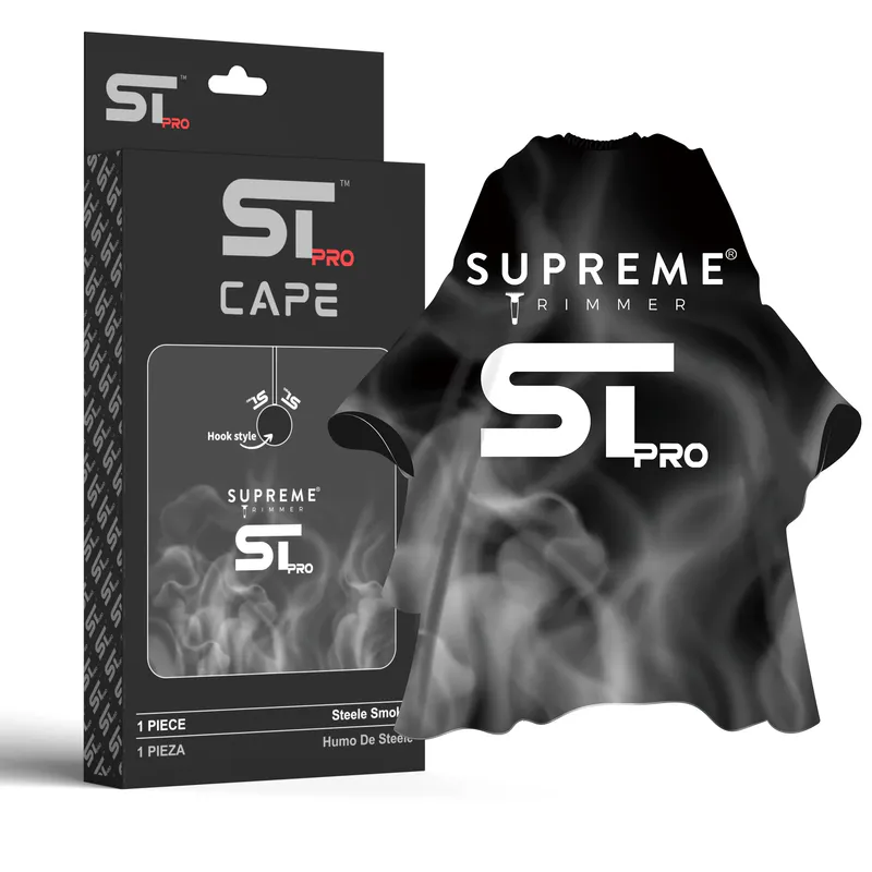 Kadeřnická pláštěnka STpro Steel Smoke - Obrázek 1