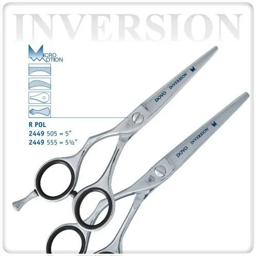 Kadeřnické nůžky DOVO 2449 555 Inversion - 5,5" - pro leváky - Obrázek 2
