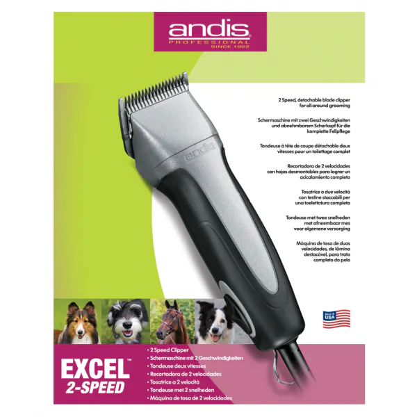 Andis Excel 2-Speed - Obrázek 2