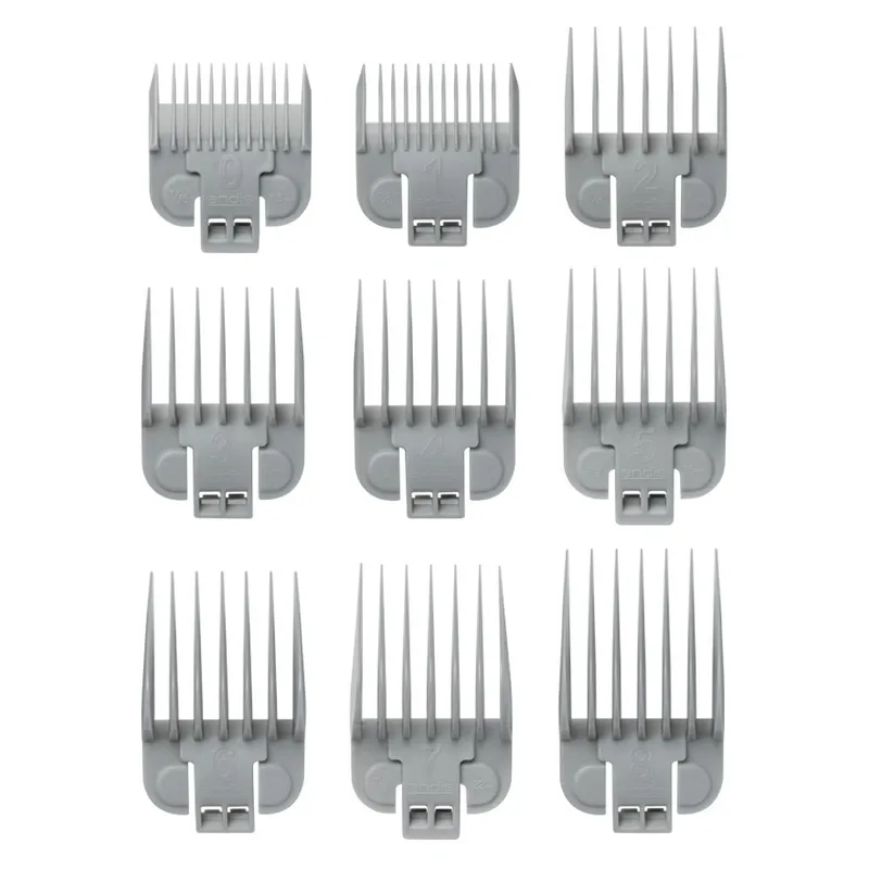 Přídavné hřebeny ANDIS 66350 - Set 9 ks - Obrázek 2