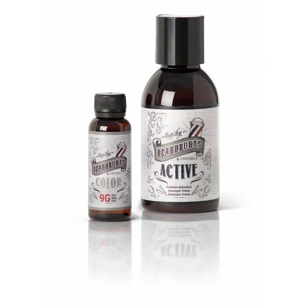 Beardburys barvící šampon na vlasy a vousy-šedivý - Obrázek 2
