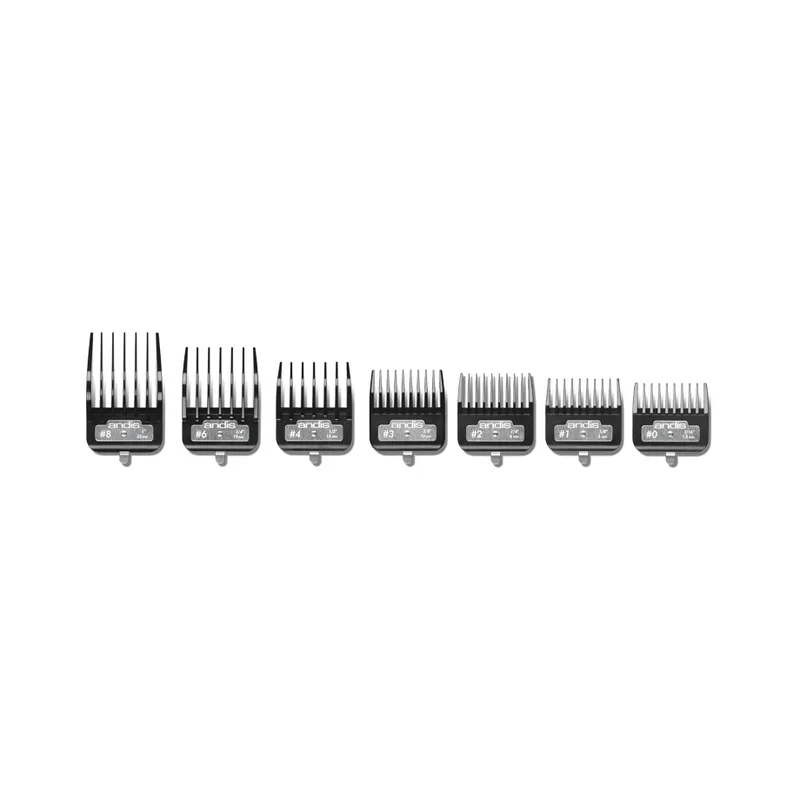 Sada plastových hřebenů Andis BG Series Premium Metal Clip - Obrázek 2